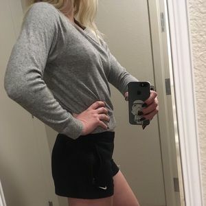 Gray sweater (lightly cropped)